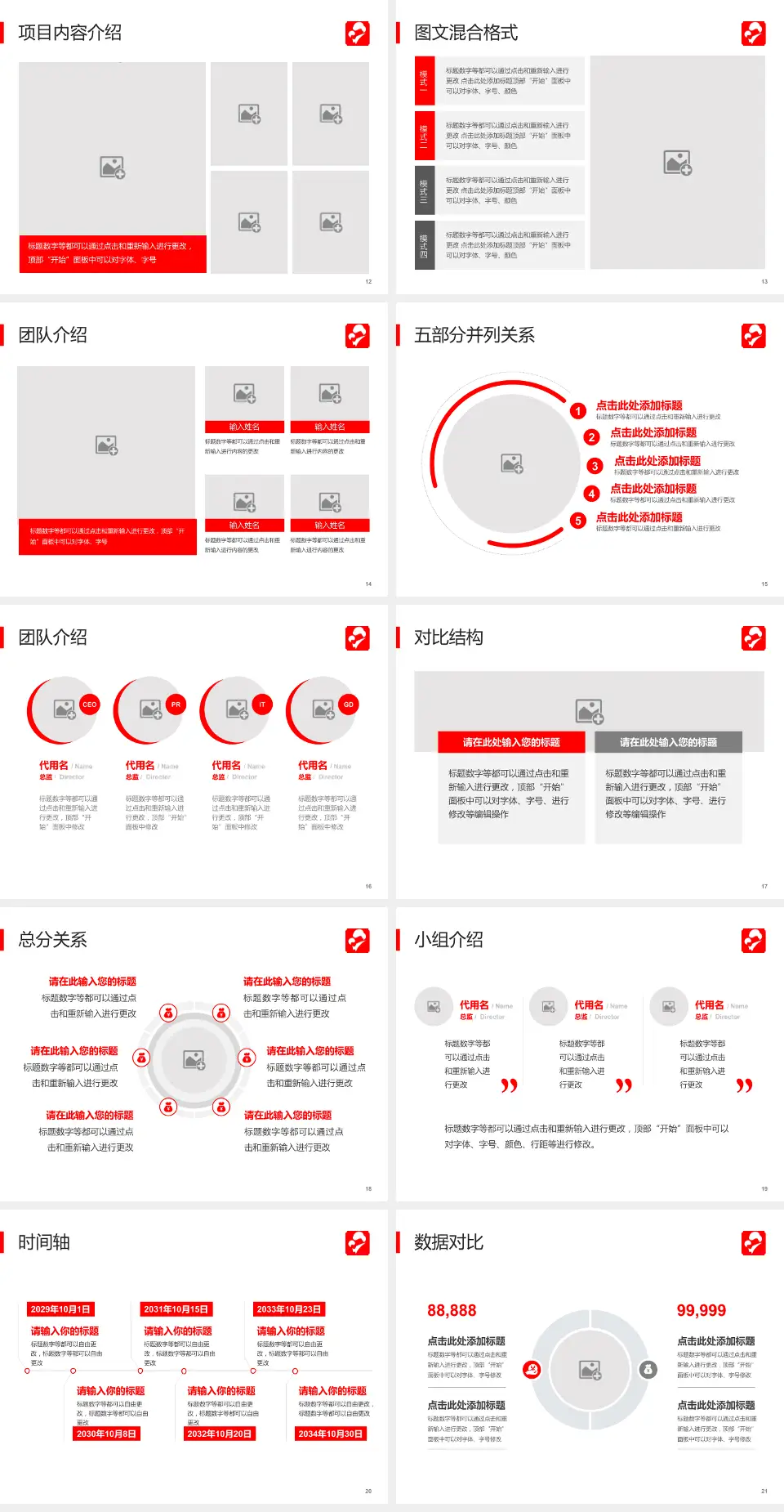 孝感市妇幼保健院医疗知识普及PPT模板4:3格式幻灯片预览图3