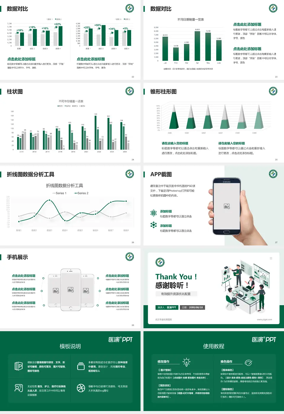 武汉市金银潭医院财务与预算报告PPT模板16:9格式幻灯片预览图4