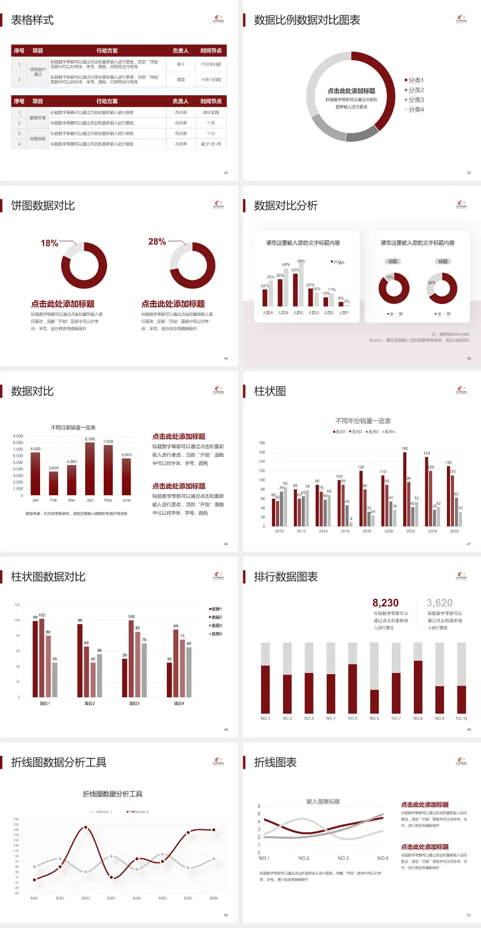 荆州市中医院医院简介/日常通用PPT模板4:3格式幻灯片预览图6