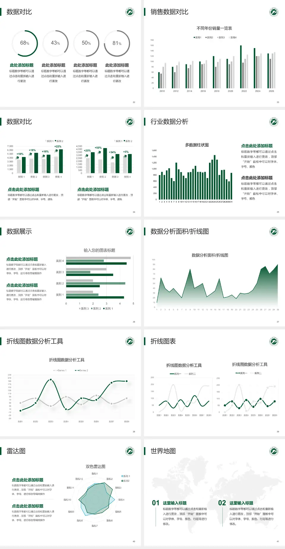 华中科技大学同济医学院附属同济医院会议与研讨会PPT模板4:3格式幻灯片预览图5