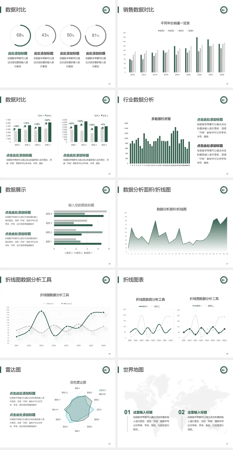 武汉市中医医院会议与研讨会PPT模板4:3格式幻灯片预览图5