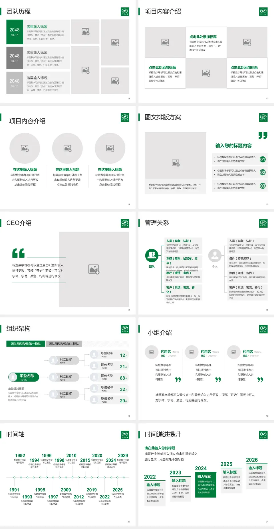 荆州市第二人民医院医院管理报告PPT模板4:3格式幻灯片预览图3