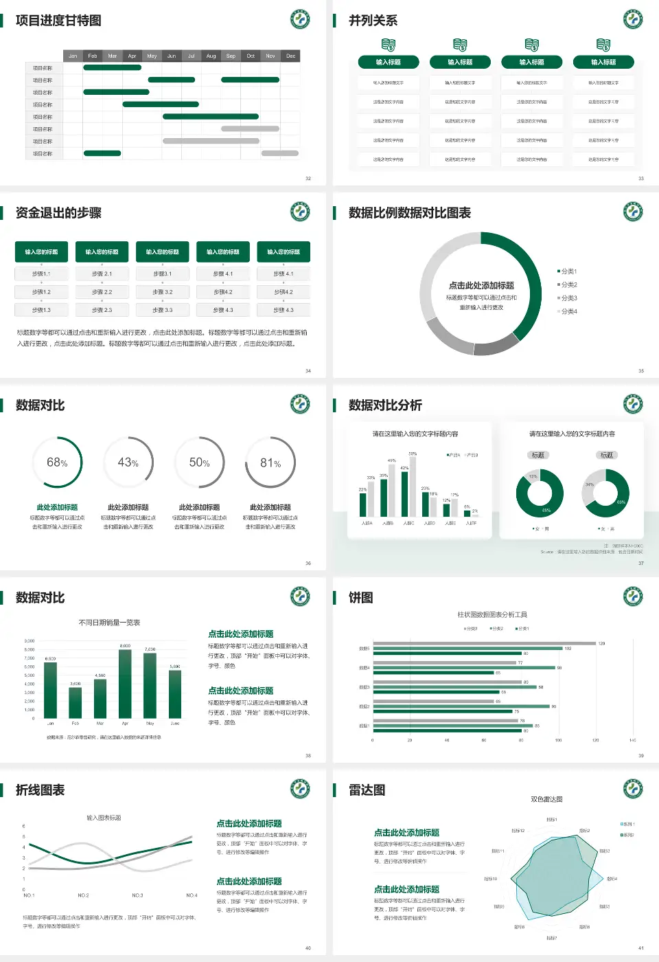 武汉市金银潭医院项目申请与汇报PPT模板16:9格式幻灯片预览图5