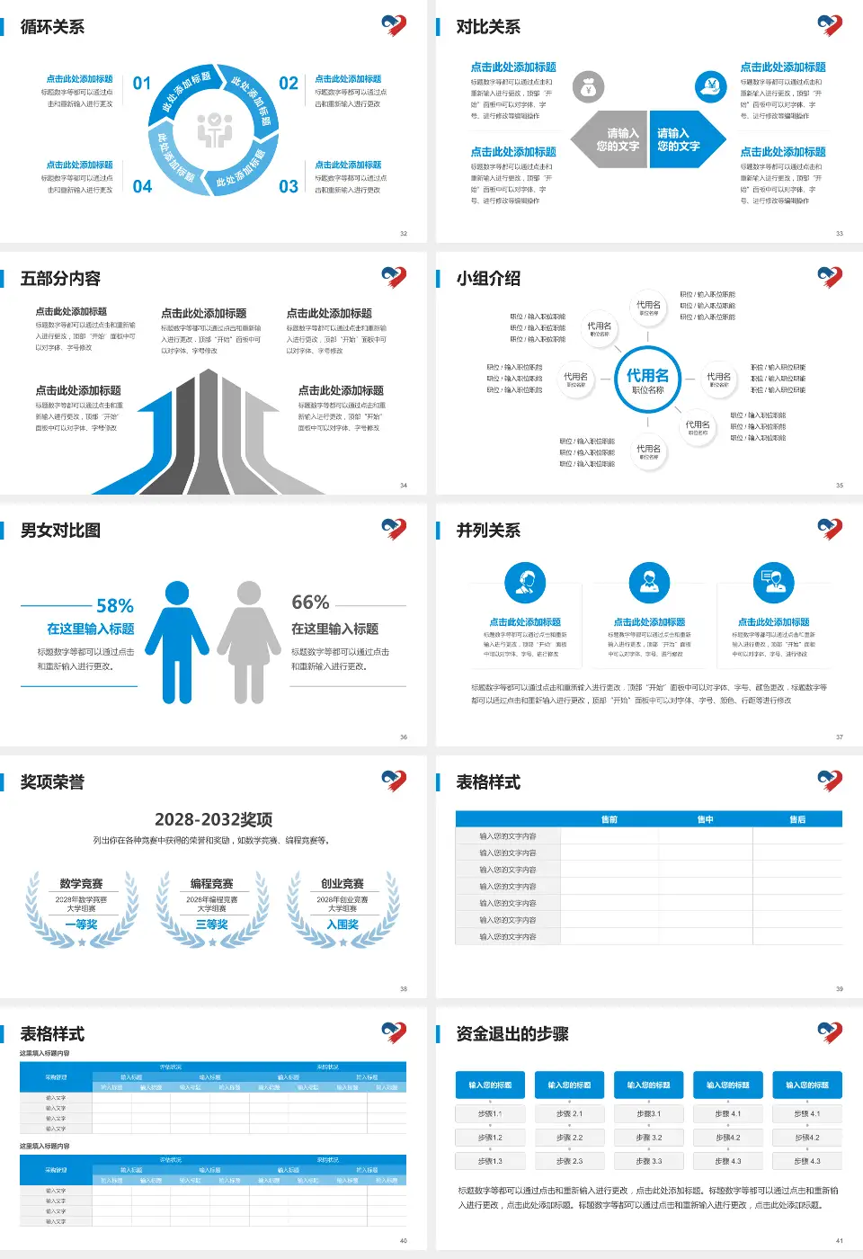荆州市第一人民医院慈济分院医院简介/日常通用PPT模板16:9格式幻灯片预览图5