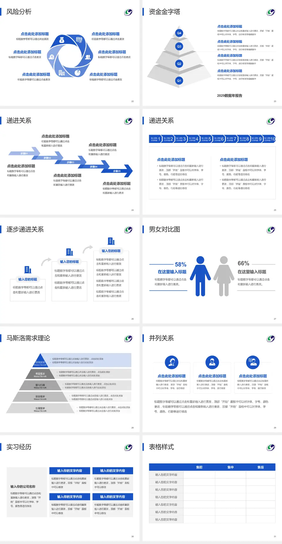 梨园医院项目申请与汇报PPT模板4:3格式幻灯片预览图4