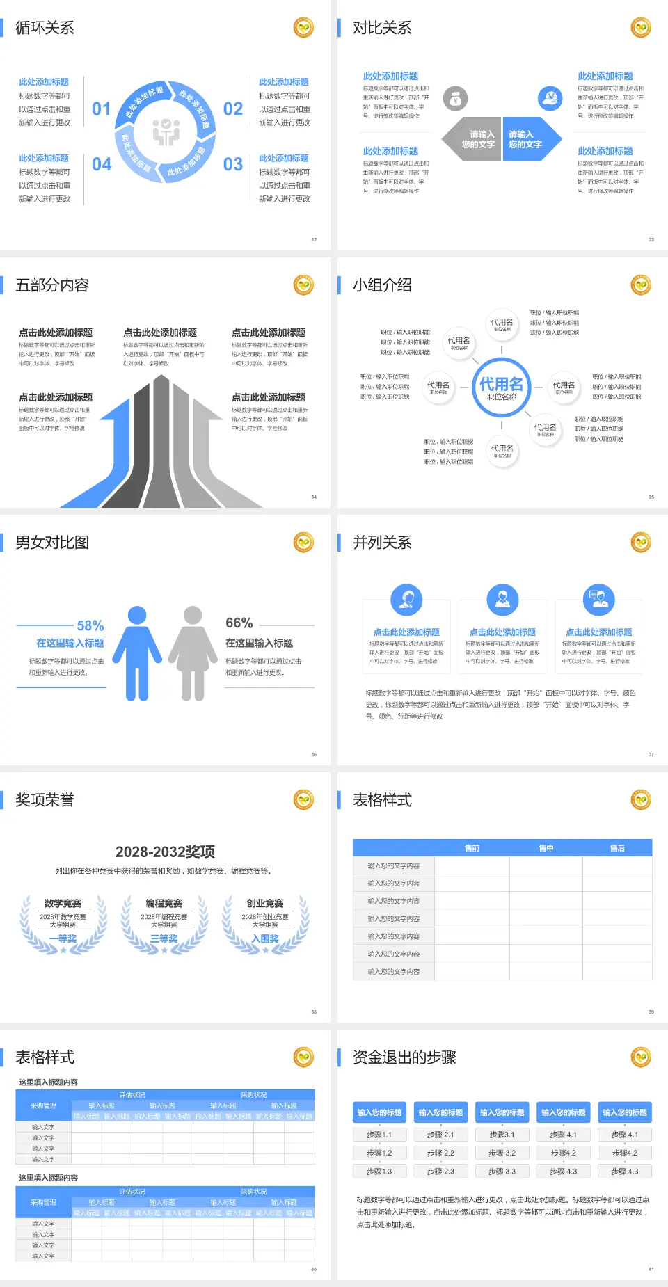 武汉市精神卫生中心二七院区医院简介/日常通用PPT模板4:3格式幻灯片预览图5