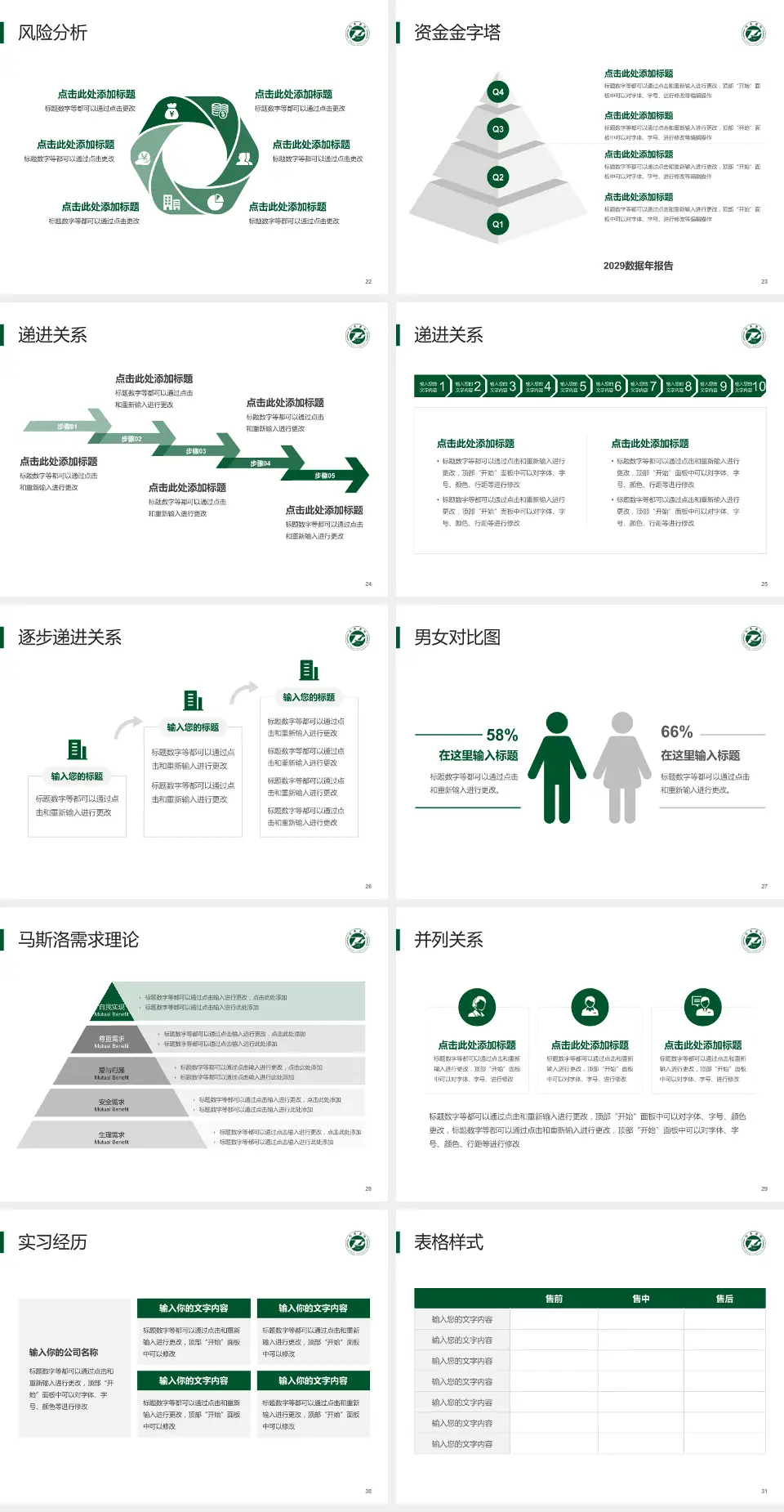 华中科技大学同济医学院附属同济医院项目申请与汇报PPT模板4:3格式幻灯片预览图4