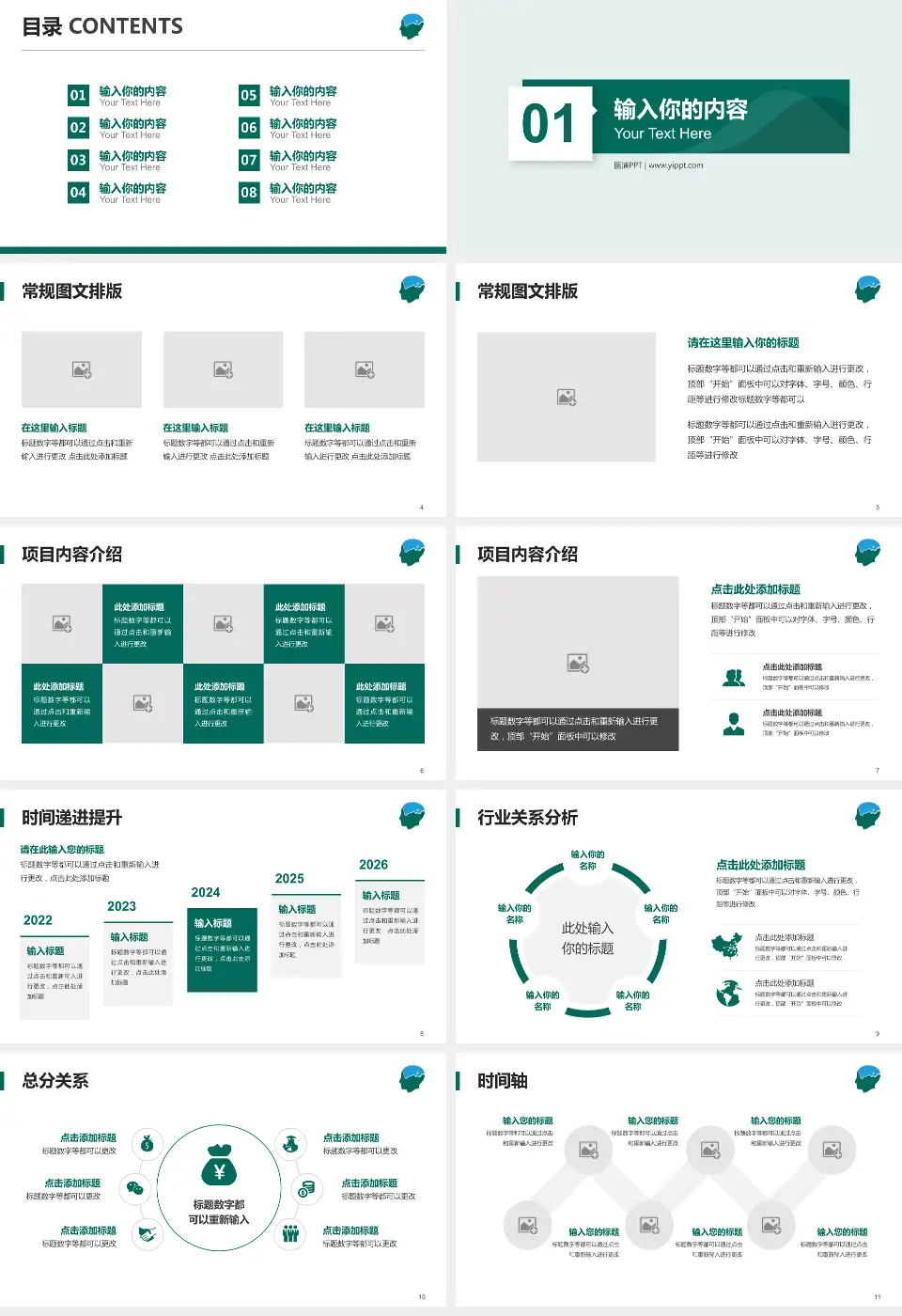 武汉脑科医院财务与预算报告PPT模板16:9格式幻灯片预览图2