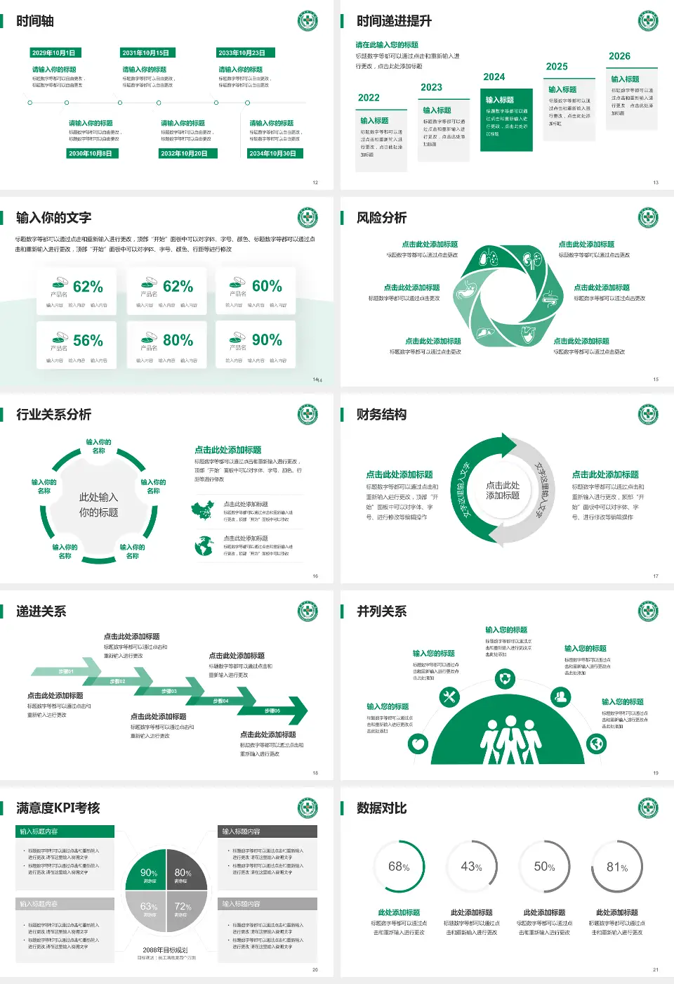 襄阳市中心医院北院区病例分享与讨论PPT模板16:9格式幻灯片预览图3