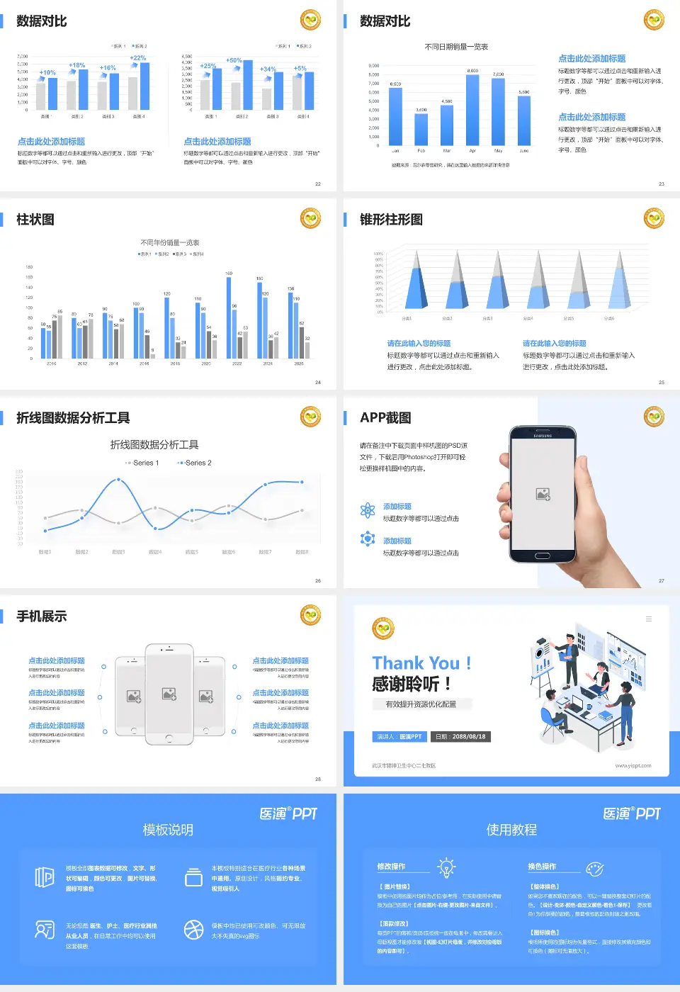武汉市精神卫生中心二七院区财务与预算报告PPT模板16:9格式幻灯片预览图4