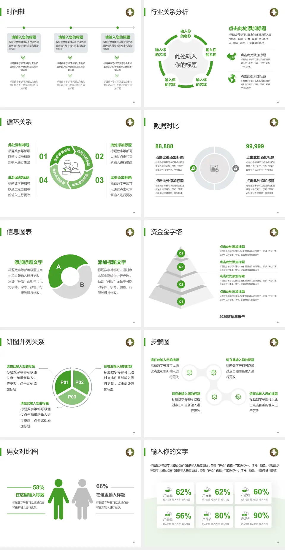 荆门市中医医院医院管理报告PPT模板4:3格式幻灯片预览图4