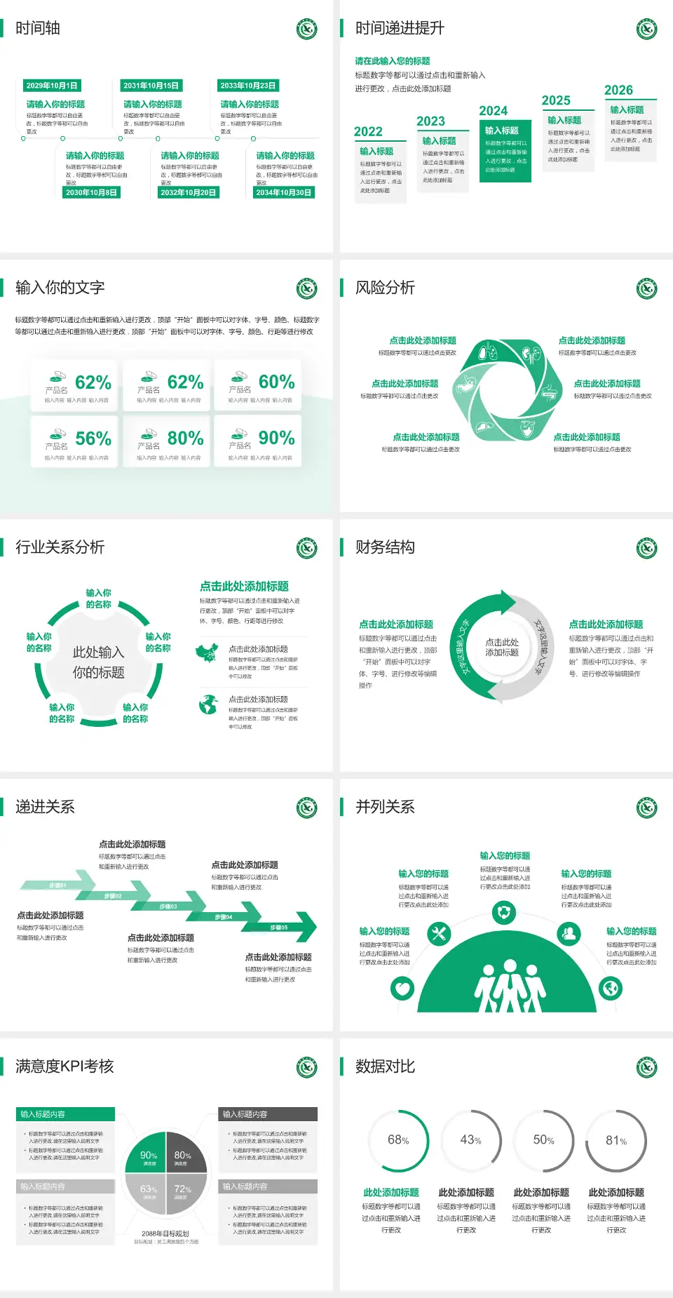 咸宁市中心医院病例分享与讨论PPT模板4:3格式幻灯片预览图3