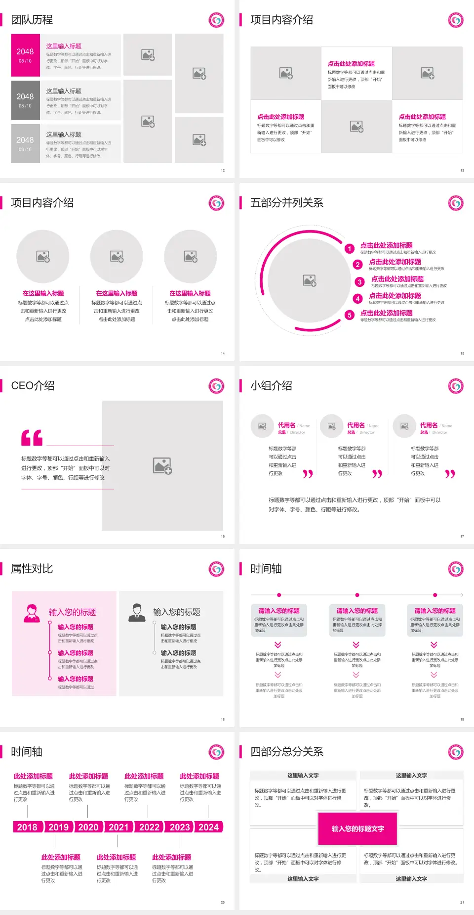 湖北省妇幼保健院科研成果展示PPT模板4:3格式幻灯片预览图3