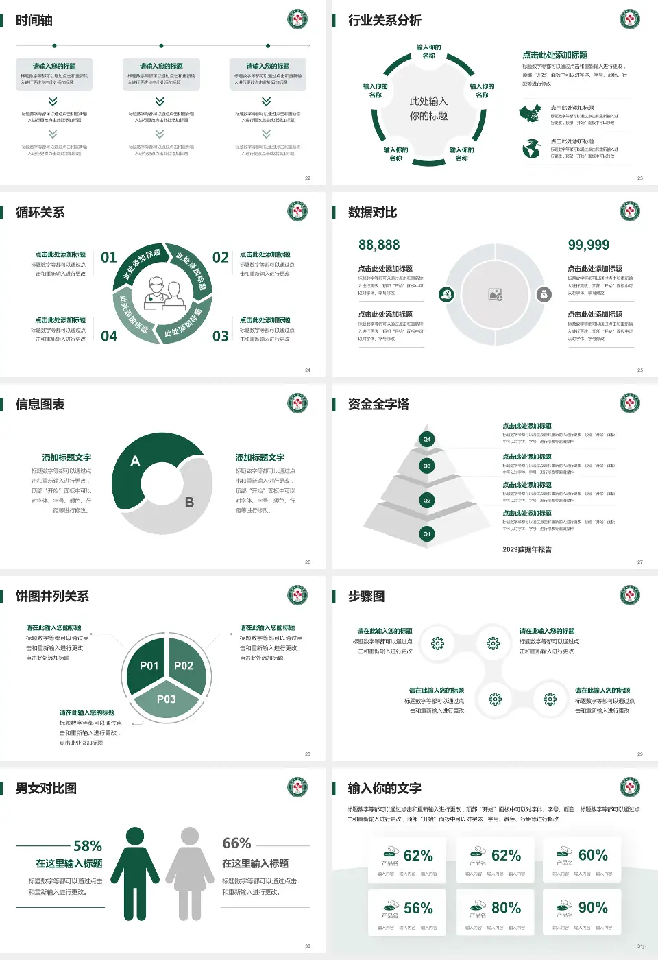 武汉市汉口医院医院管理报告PPT模板16:9格式幻灯片预览图4