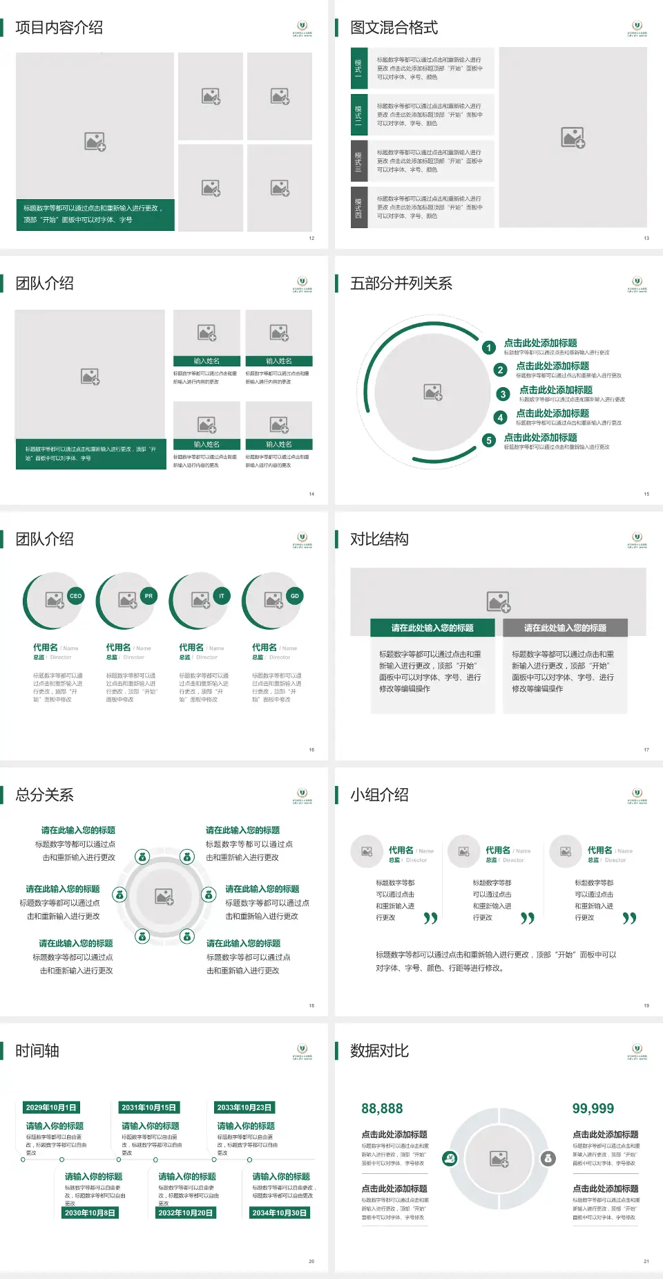 宜昌市中心人民医院西陵院区医疗知识普及PPT模板4:3格式幻灯片预览图3