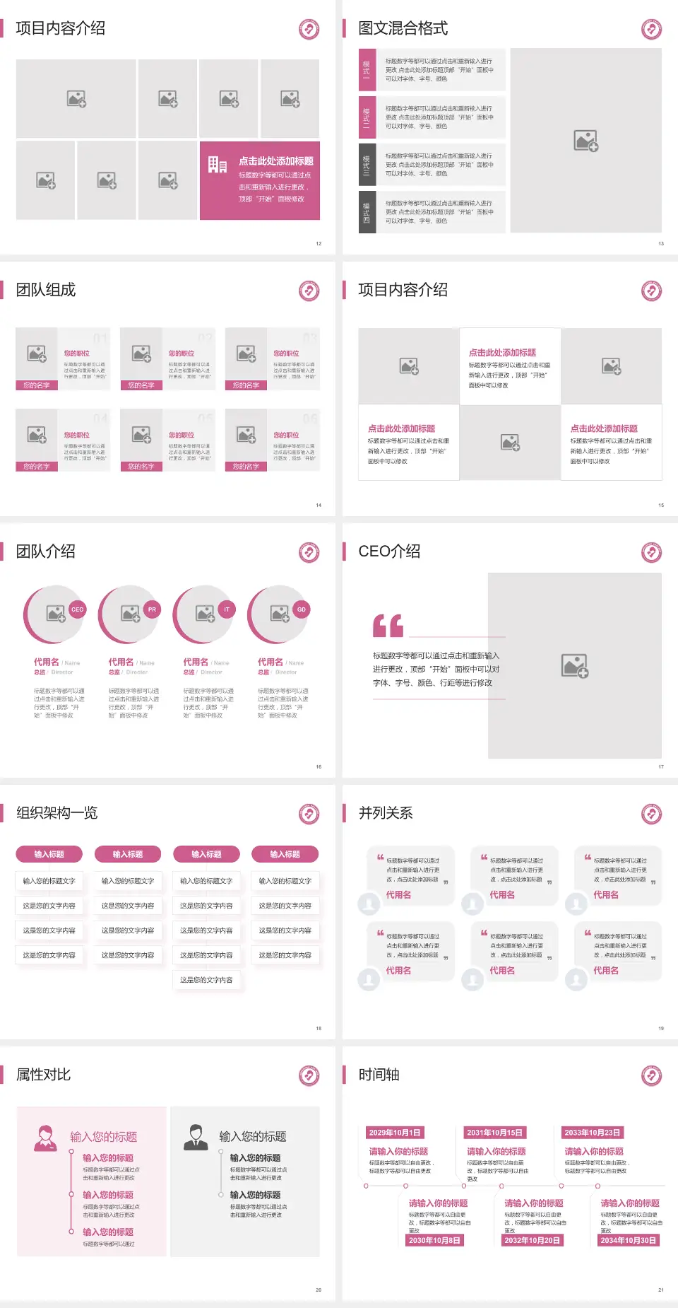 宜昌市妇幼保健院患者教育与指导PPT模板4:3格式幻灯片预览图3
