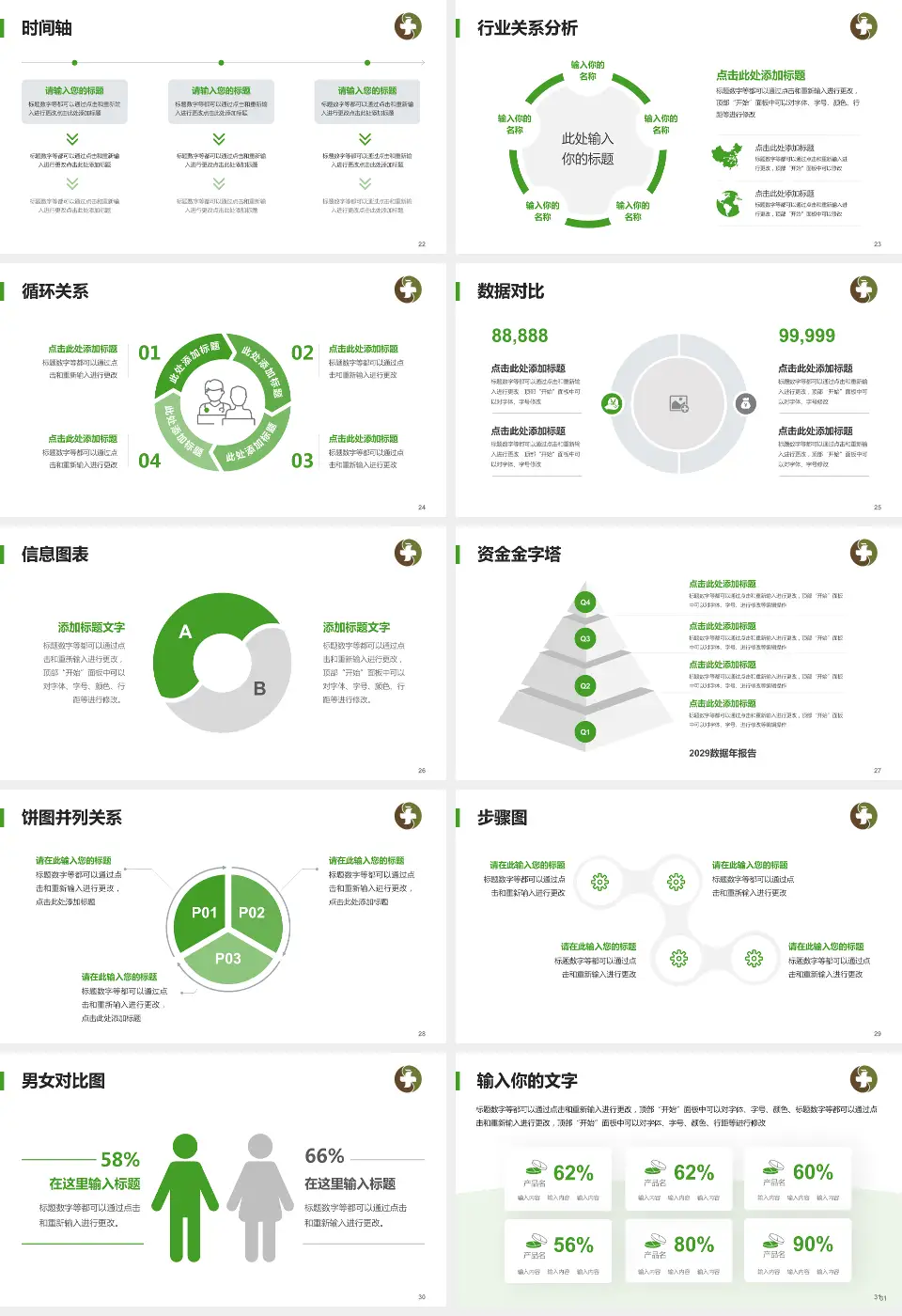 荆门市中医医院医院管理报告PPT模板16:9格式幻灯片预览图4