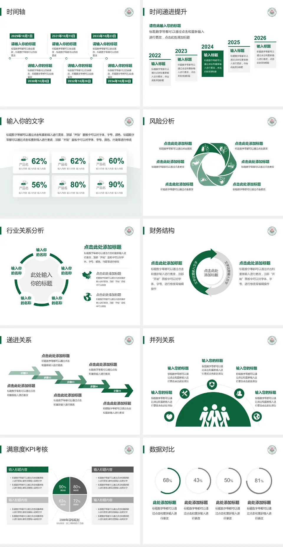 孝感市第一人民医院病例分享与讨论PPT模板4:3格式幻灯片预览图3