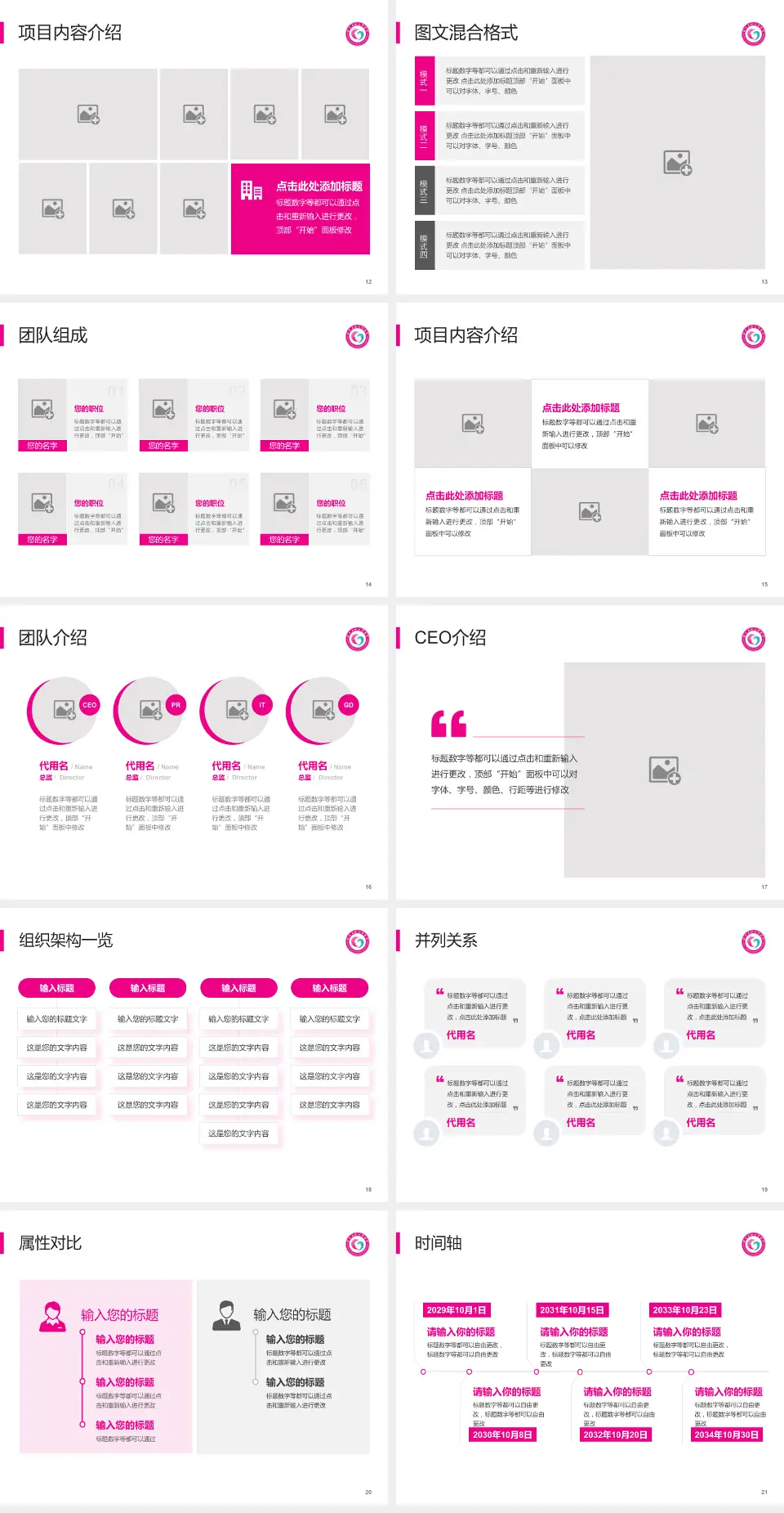 湖北省妇幼保健院患者教育与指导PPT模板4:3格式幻灯片预览图3