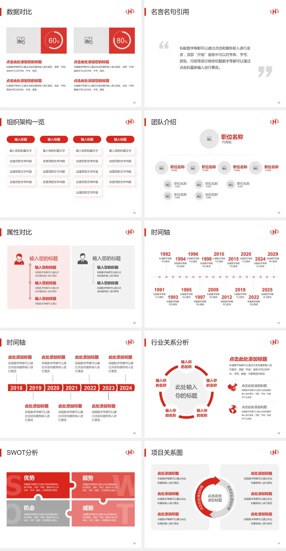 武汉大学中南医院医院简介/日常通用PPT模板4:3格式幻灯片预览图4