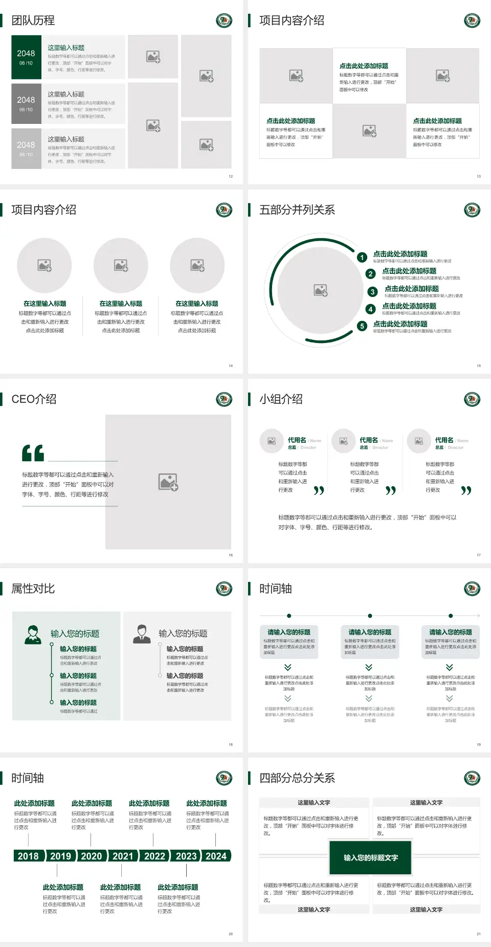 联勤保障部队第九九一医院科研成果展示PPT模板4:3格式幻灯片预览图3