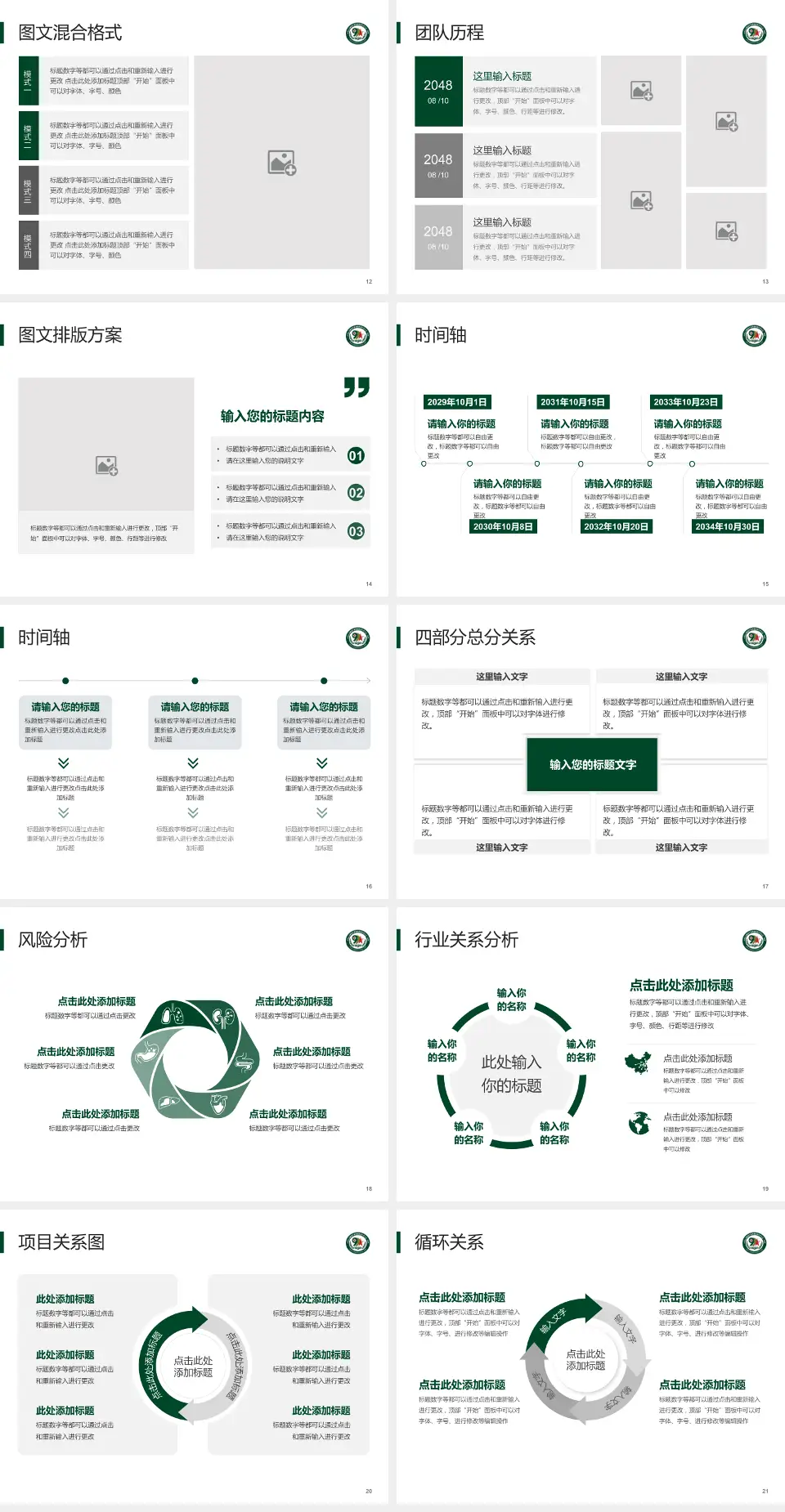 联勤保障部队第九九一医院项目申请与汇报PPT模板4:3格式幻灯片预览图3