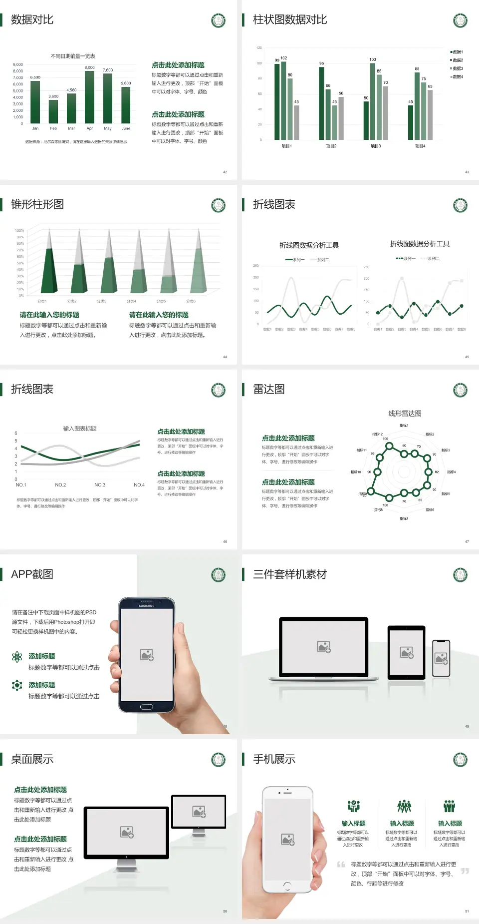 武汉市第八医院医院管理报告PPT模板4:3格式幻灯片预览图6