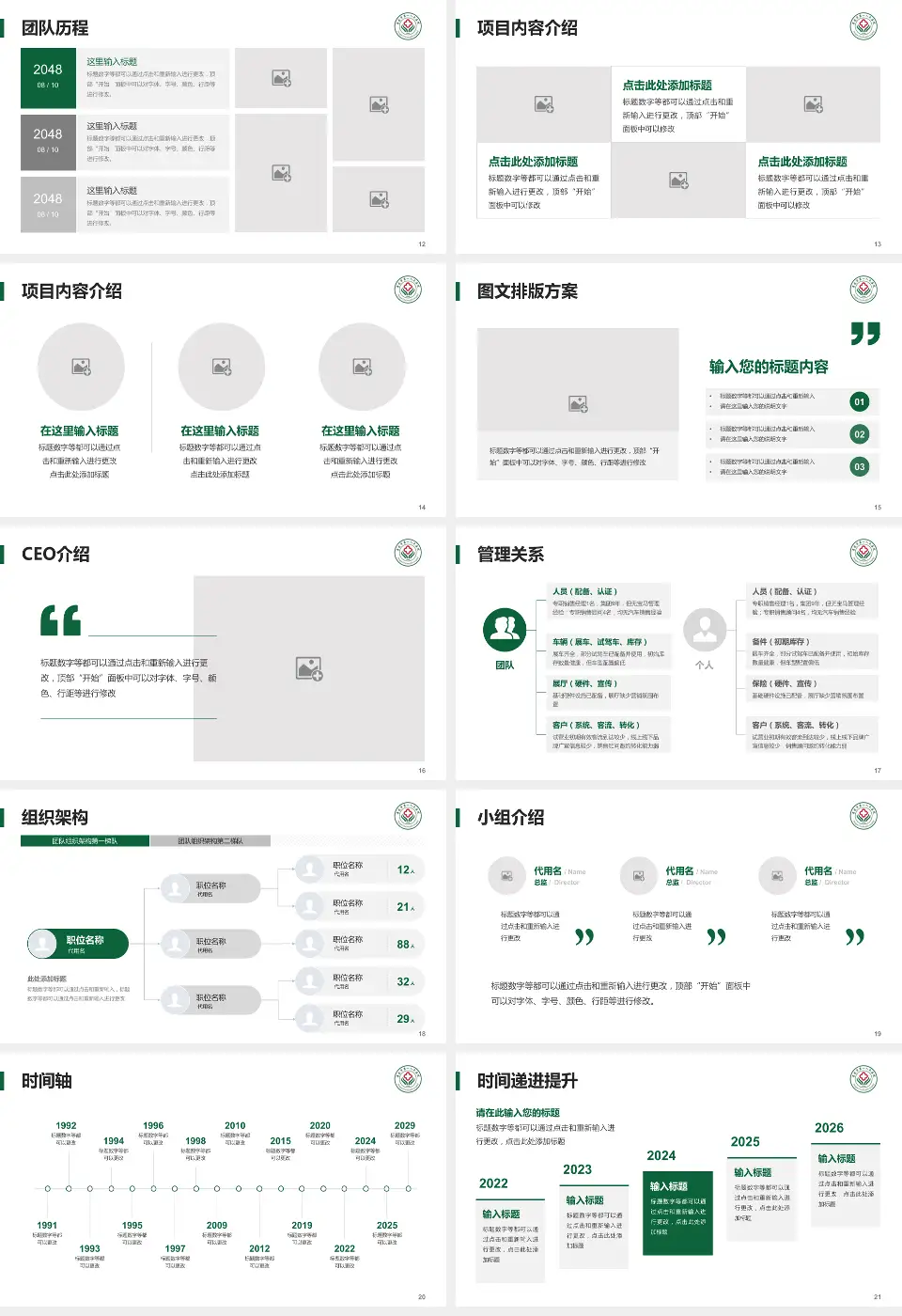孝感市第一人民医院医院管理报告PPT模板16:9格式幻灯片预览图3