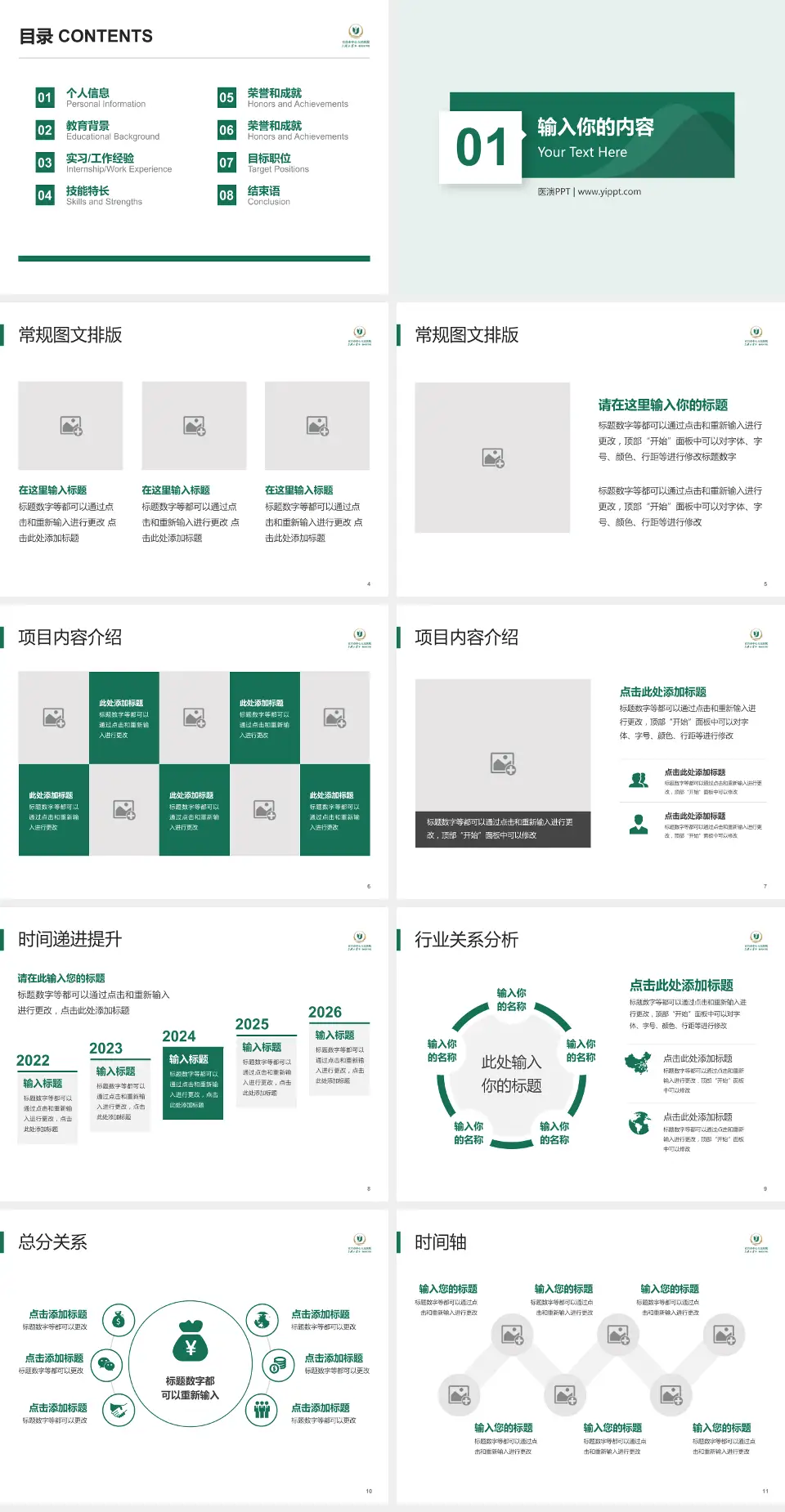 宜昌市第一人民医院财务与预算报告PPT模板4:3格式幻灯片预览图2