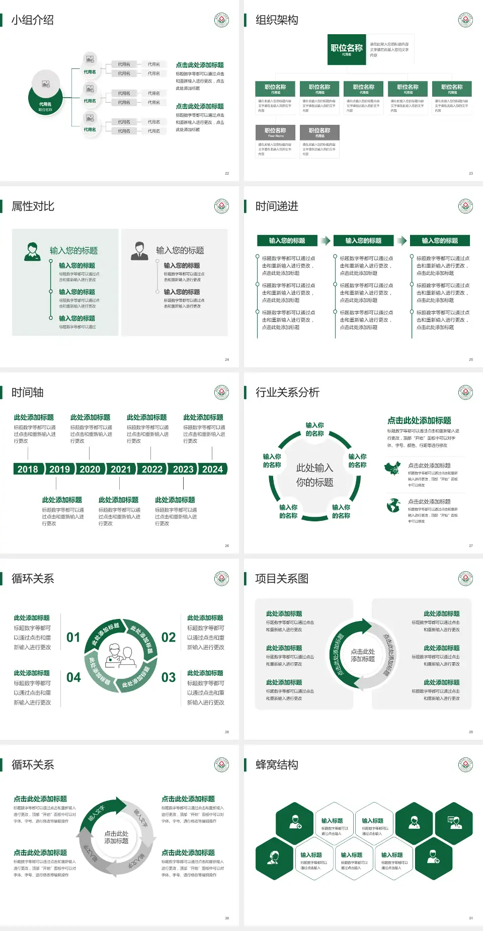孝感市第一人民医院品管圈PDCA演示专用PPT模板4:3格式幻灯片预览图4