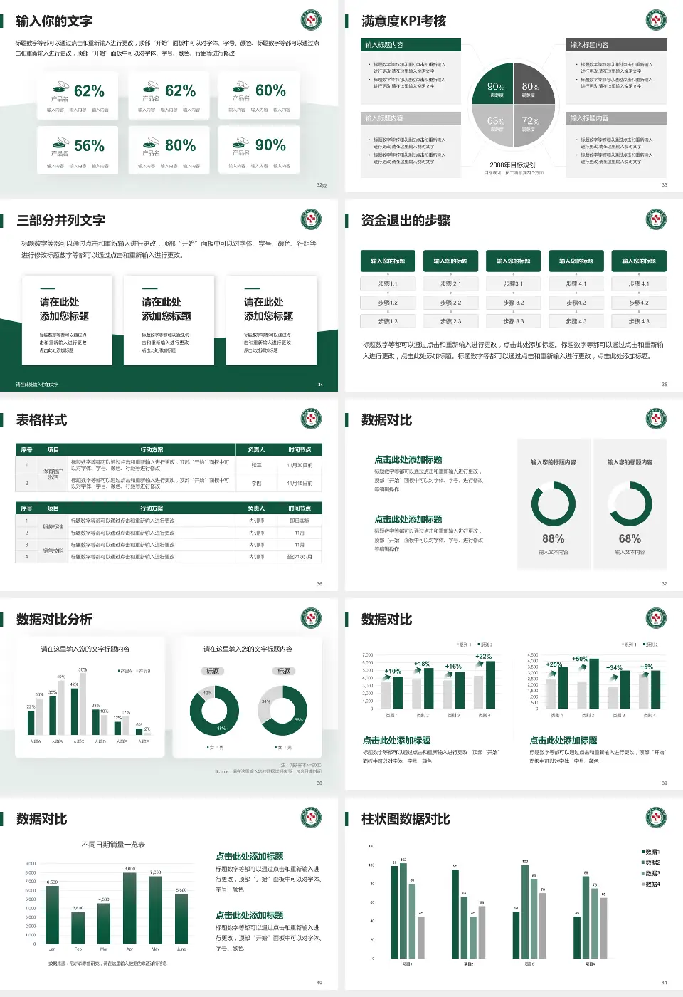 武汉市汉口医院科研成果展示PPT模板16:9格式幻灯片预览图5