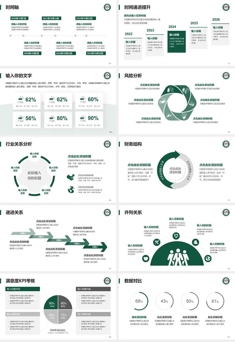 武汉市汉口医院病例分享与讨论PPT模板16:9格式幻灯片预览图3