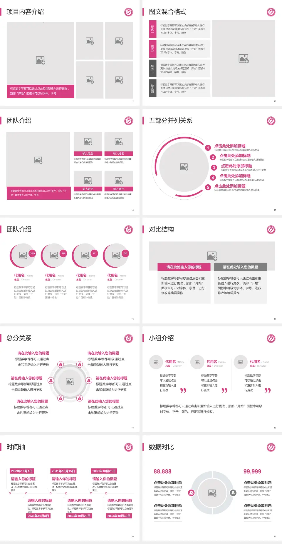 襄阳市妇幼保健院医疗知识普及PPT模板4:3格式幻灯片预览图3