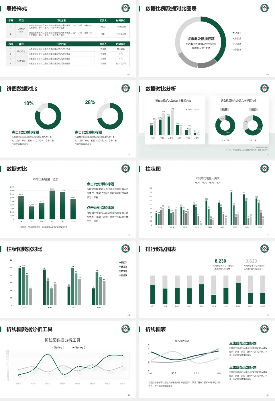 武汉市汉口医院医院简介/日常通用PPT模板16:9格式幻灯片预览图6