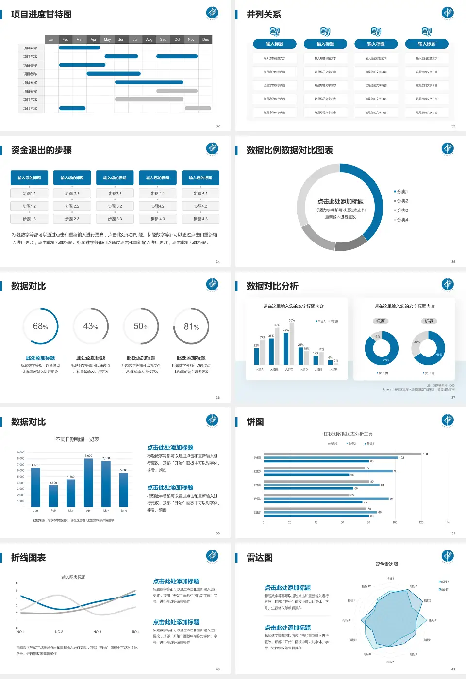 洪湖市中医医院项目申请与汇报PPT模板16:9格式幻灯片预览图5