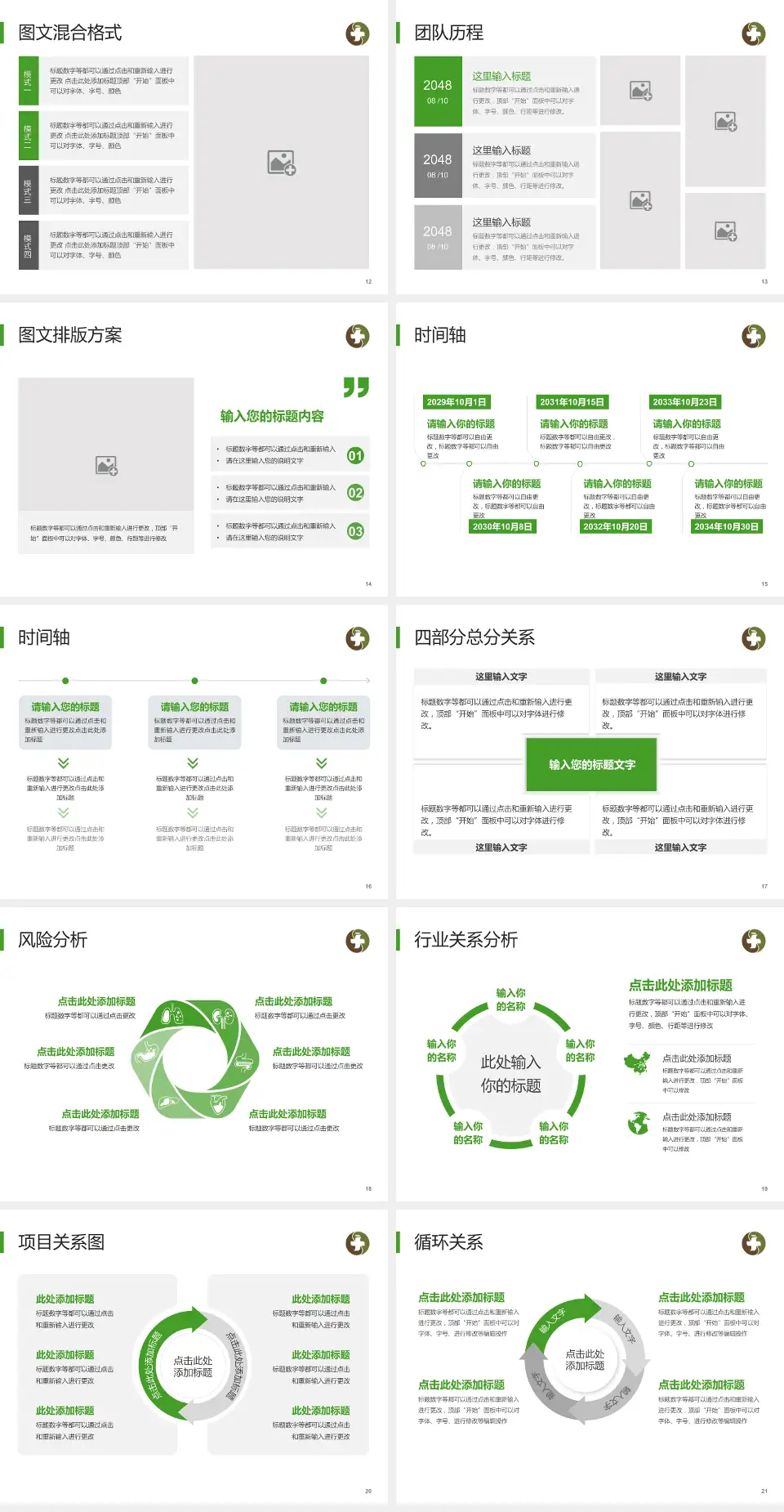 荆门市中医医院屈家岭分院项目申请与汇报PPT模板4:3格式幻灯片预览图3