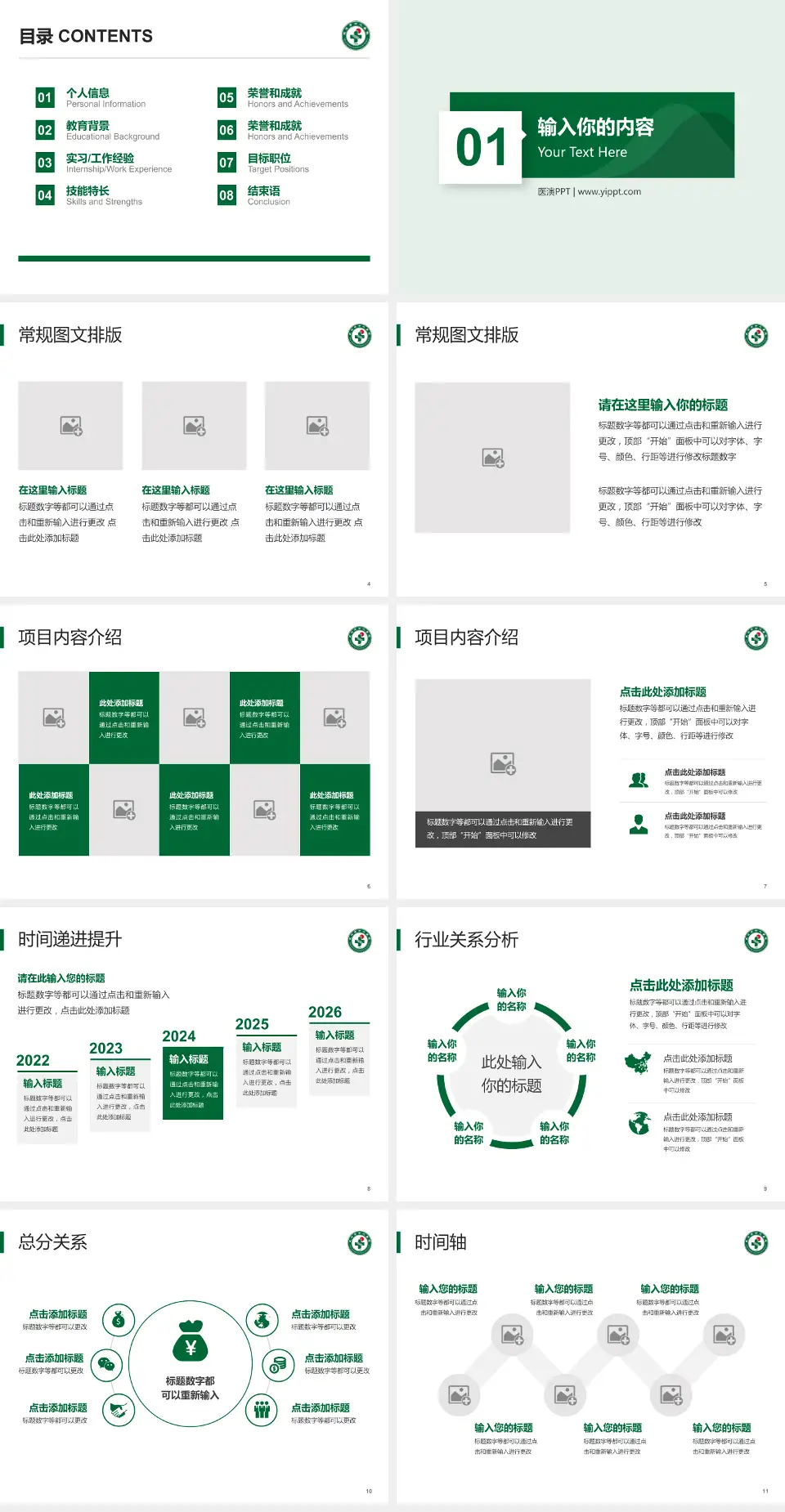 武汉市中心医院南京路院区财务与预算报告PPT模板4:3格式幻灯片预览图2