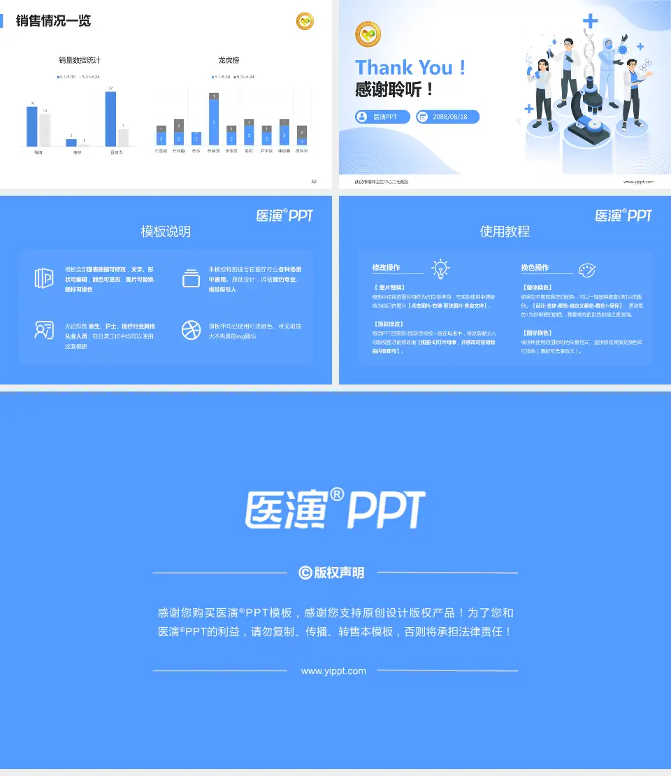 武汉市精神卫生中心二七院区品管圈PDCA演示专用PPT模板16:9格式幻灯片预览图7