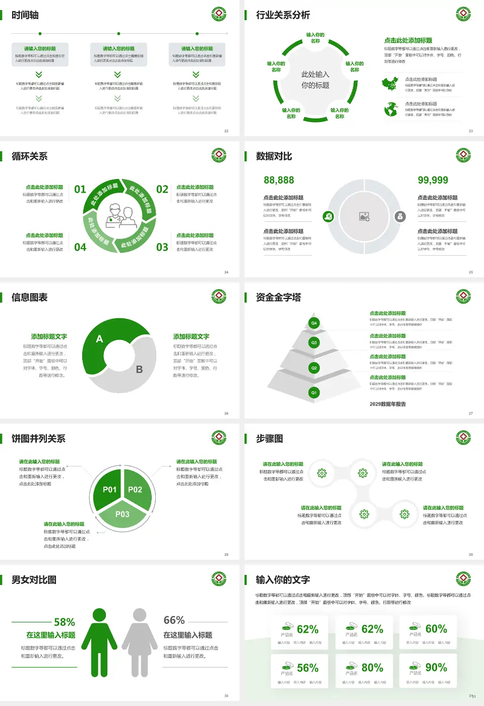 荆门市第二人民医院医院管理报告PPT模板16:9格式幻灯片预览图4