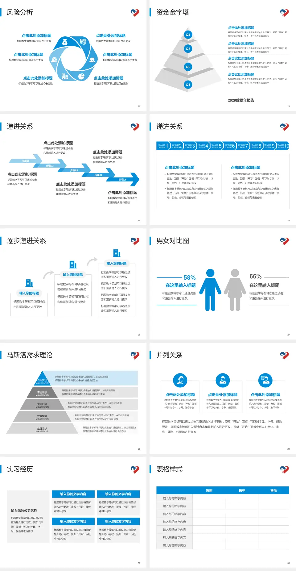 荆州市第一人民医院慈济分院项目申请与汇报PPT模板4:3格式幻灯片预览图4