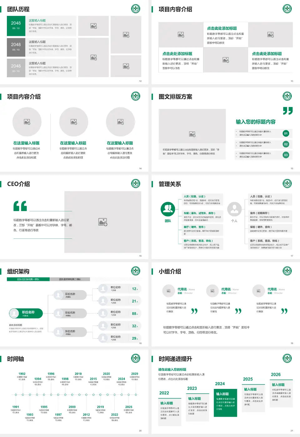 襄阳市中心医院南院区医院管理报告PPT模板16:9格式幻灯片预览图3