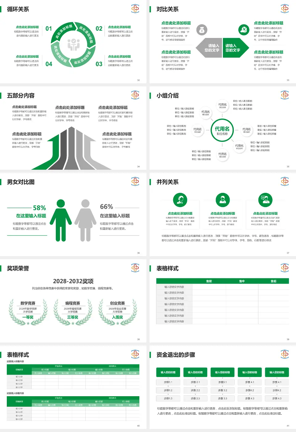 武汉亚洲心脏病医院医院简介/日常通用PPT模板16:9格式幻灯片预览图5