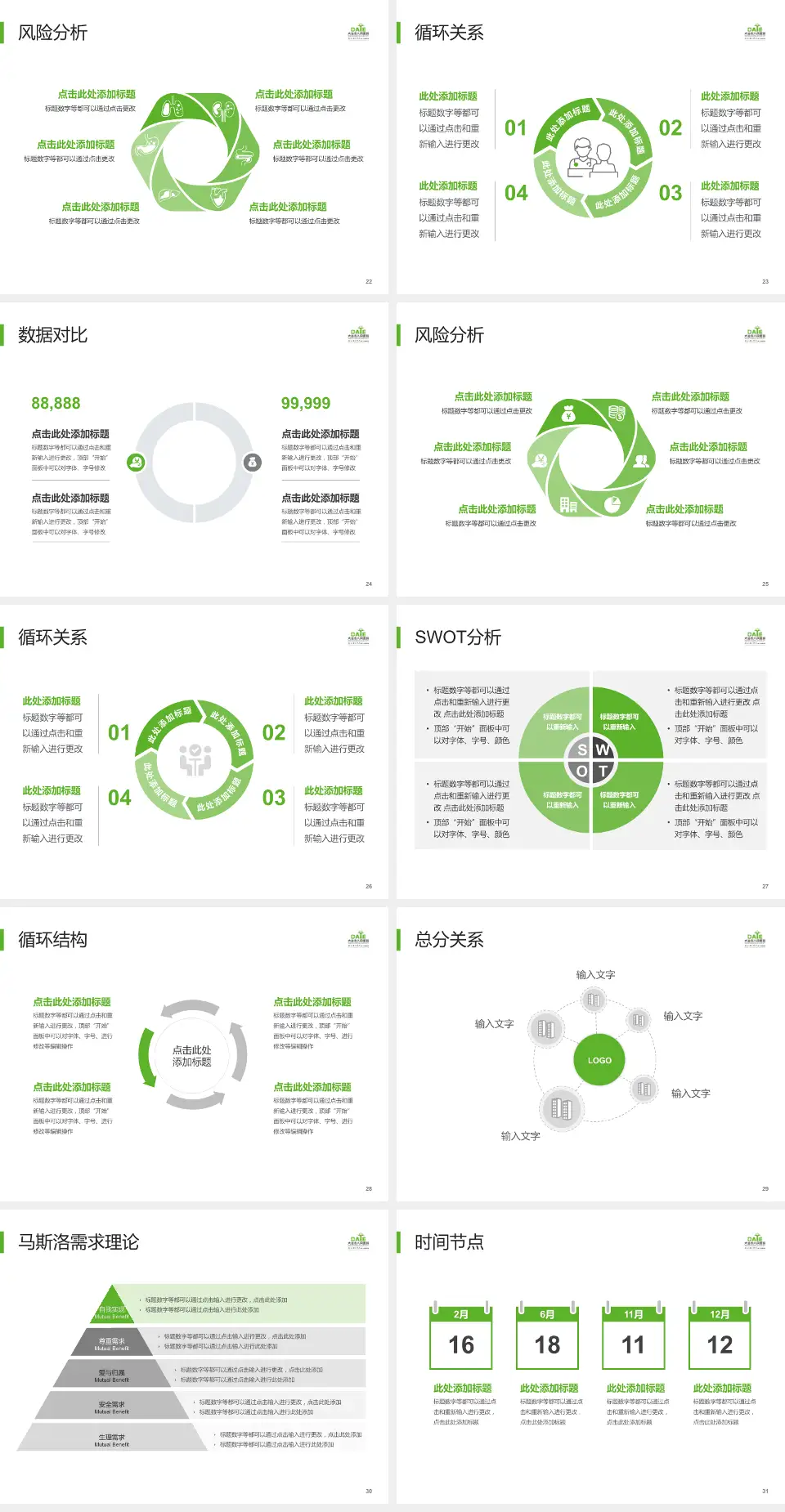大冶市人民医院科研成果展示PPT模板4:3格式幻灯片预览图4