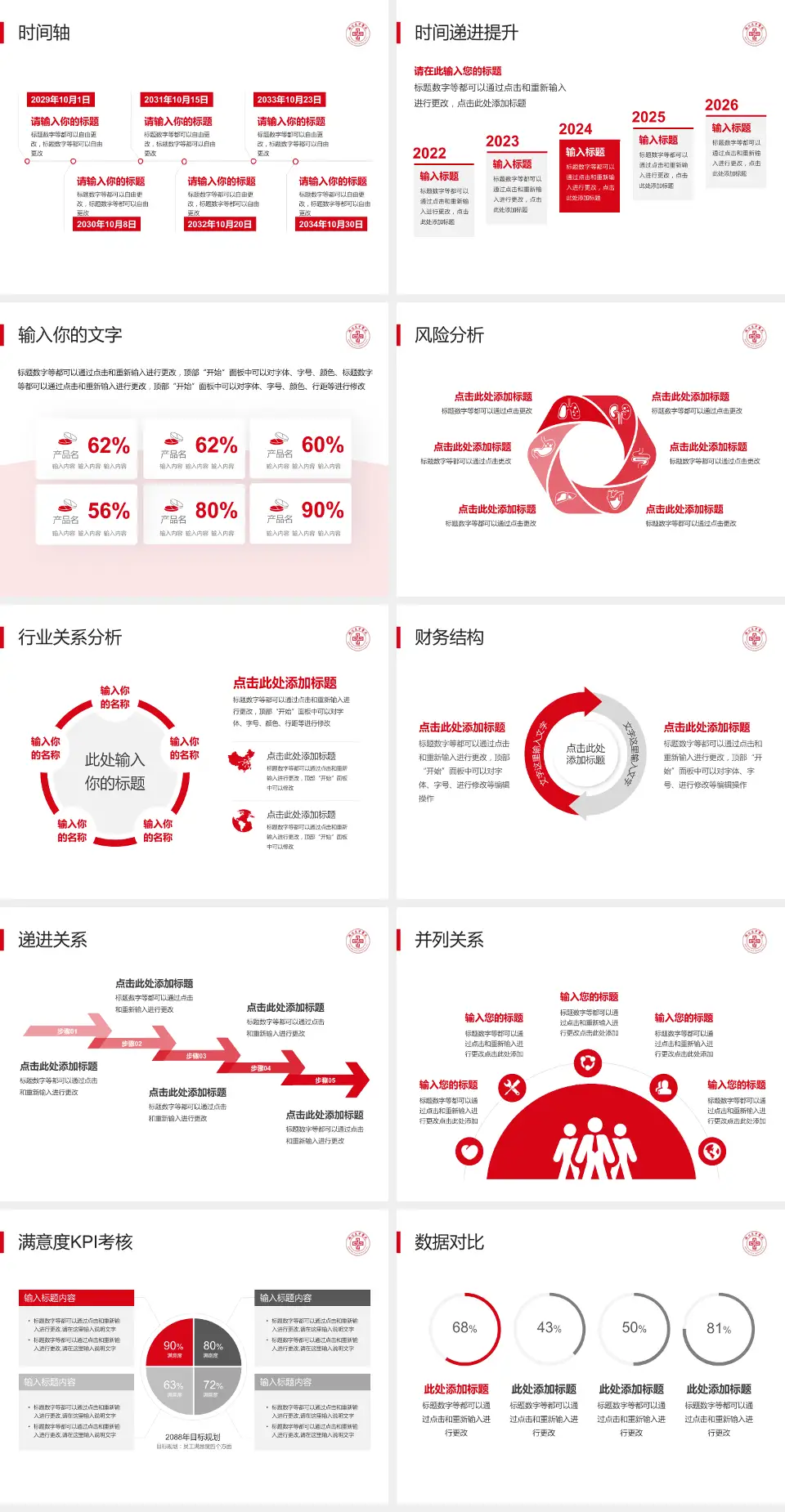湖北省中医院花园山院区病例分享与讨论PPT模板4:3格式幻灯片预览图3