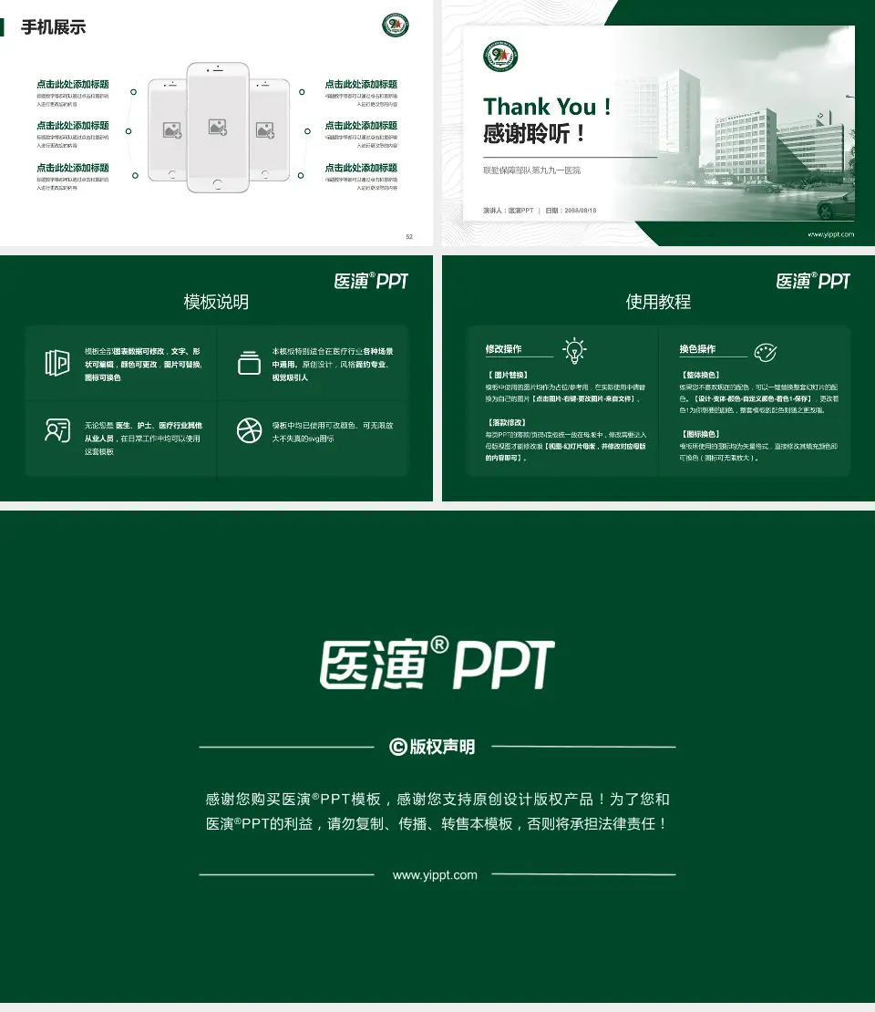 联勤保障部队第九九一医院医院管理报告PPT模板16:9格式幻灯片预览图7