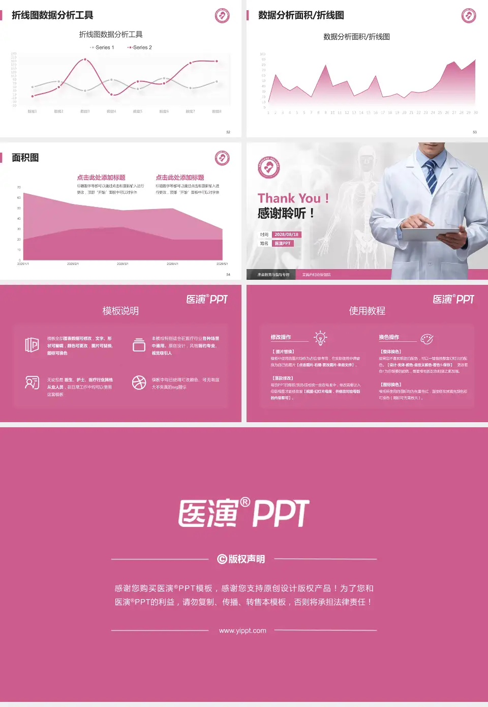 宜昌市妇幼保健院患者教育与指导PPT模板16:9格式幻灯片预览图7