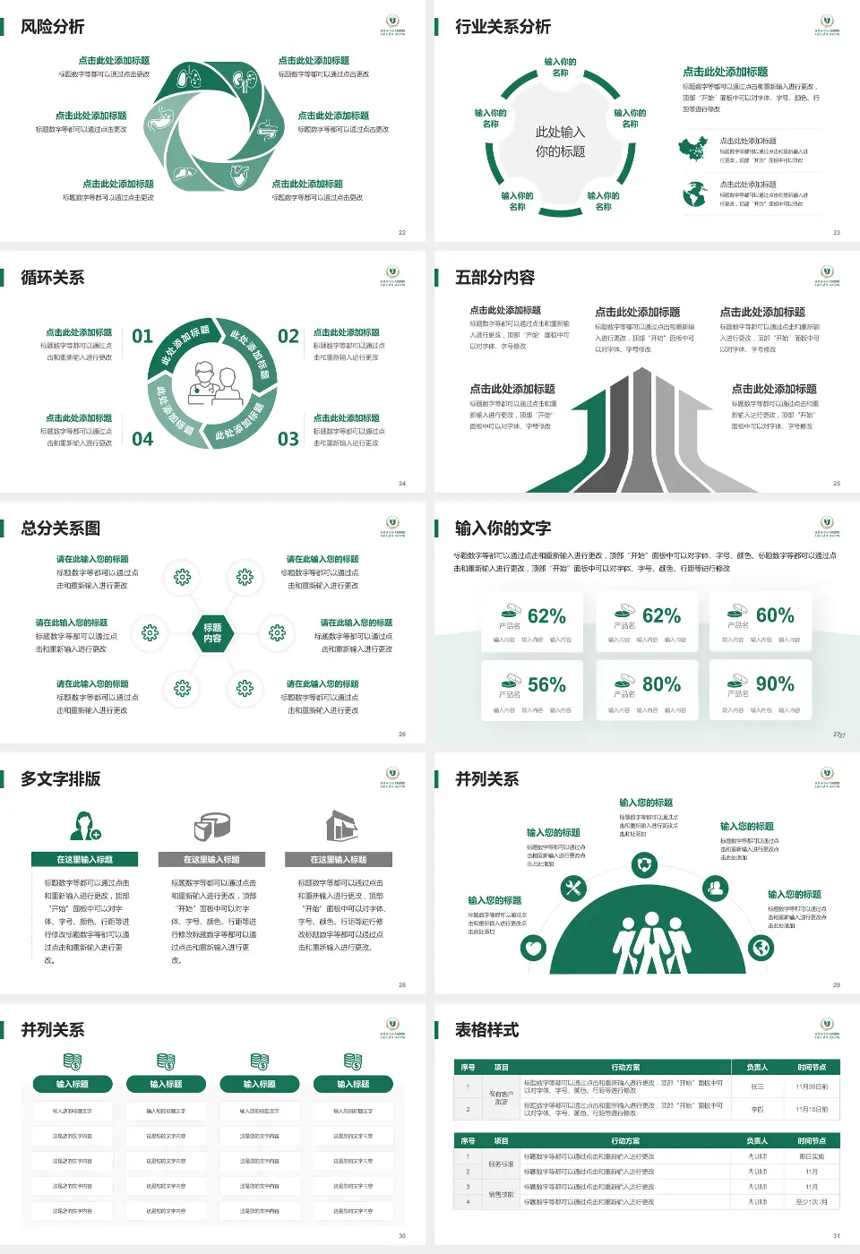 宜昌市第一人民医院科室介绍与推广PPT模板16:9格式幻灯片预览图4