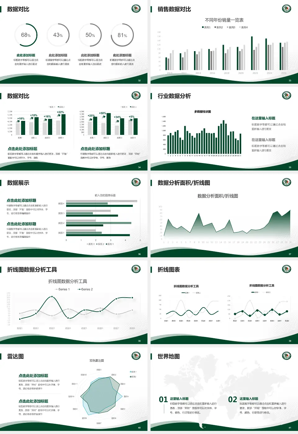 联勤保障部队第九九一医院会议与研讨会PPT模板16:9格式幻灯片预览图5