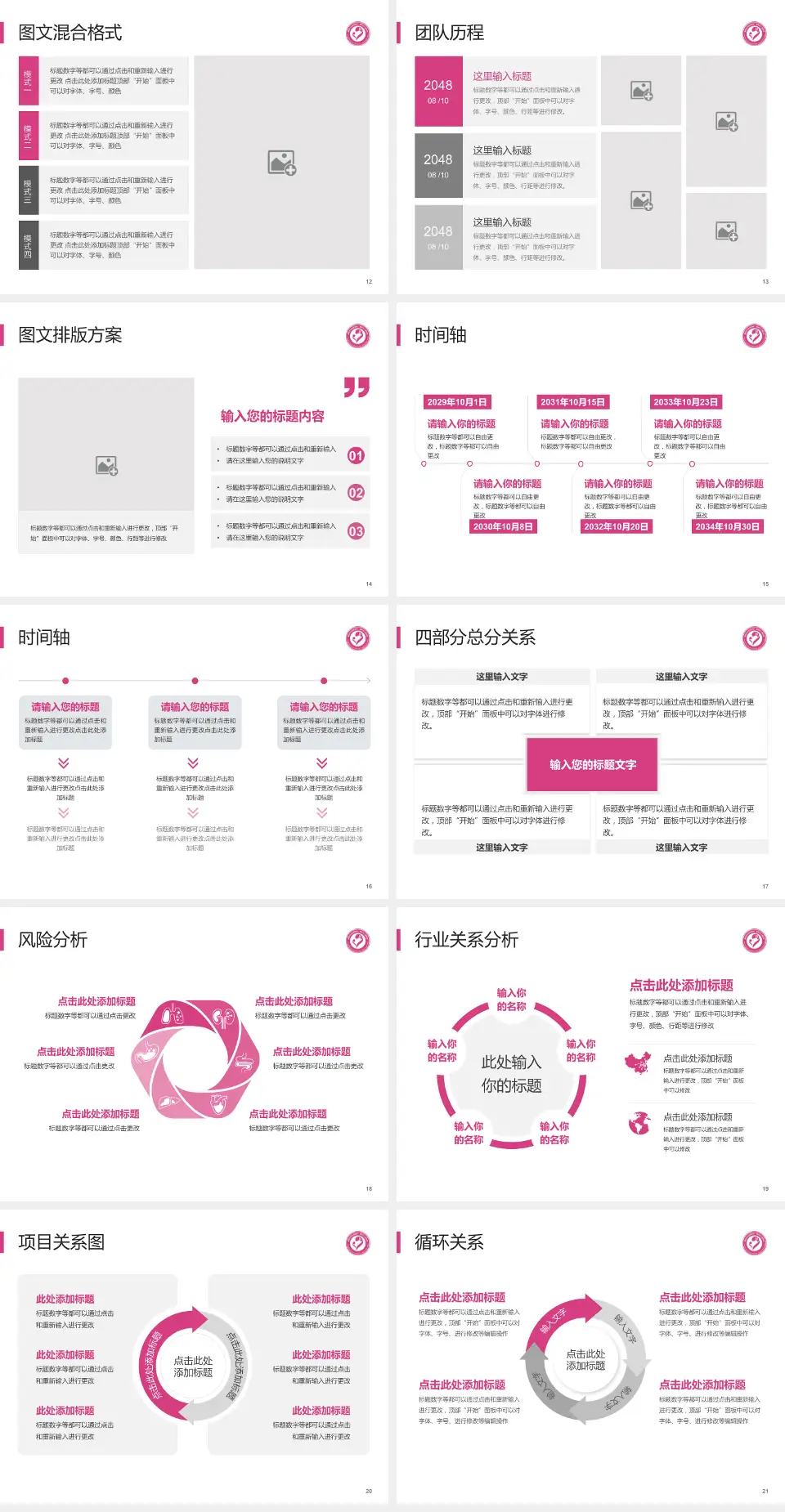 襄阳市妇幼保健院项目申请与汇报PPT模板4:3格式幻灯片预览图3