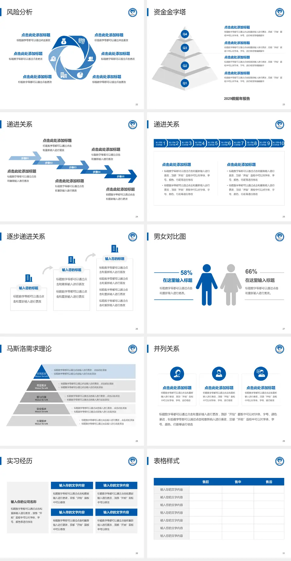 湖北民族学院附属医院项目申请与汇报PPT模板4:3格式幻灯片预览图4
